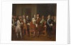Louis XV Visiting Peter I the Great at the Hôtel de Lesdiguieres, 10th May 1717, First half of the 1 by Anonymous