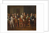 Louis XV Visiting Peter I the Great at the Hôtel de Lesdiguieres, 10th May 1717, First half of the 1 by Anonymous