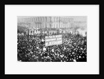 Womens Suffrage Demonstration on the Nevsky Prospect in Petrograd on March 8, 1917, 1917 by Anonymous