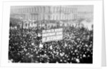 Womens Suffrage Demonstration on the Nevsky Prospect in Petrograd on March 8, 1917, 1917 by Anonymous