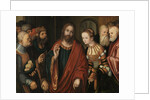 Christ and the Woman Taken in Adultery, c. 1520 by Anonymous