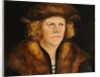 Portrait of a man in a fur beret, c. 1510 by Anonymous