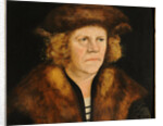 Portrait of a man in a fur beret, c. 1510 by Anonymous