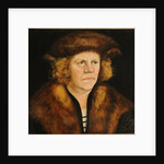 Portrait of a man in a fur beret, c. 1510 by Anonymous