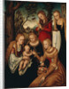 The Virgin and Child with Saints Catherine, Dorothy, Margaret and Barbara (so-called Marriage of St by Anonymous