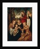 The Virgin and Child with Saints Catherine, Dorothy, Margaret and Barbara (so-called Marriage of St by Anonymous