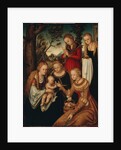The Virgin and Child with Saints Catherine, Dorothy, Margaret and Barbara (so-called Marriage of St by Anonymous