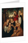 The Virgin and Child with Saints Catherine, Dorothy, Margaret and Barbara (so-called Marriage of St by Anonymous