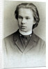 Portrait of the Composer Sergei Ivanovich Taneyev as student of the Conservatory, 1870s by Anonymous