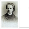 Portrait of the Composer Sergei Ivanovich Taneyev as student of the Conservatory, 1870s by Anonymous