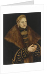 Portrait of Frederick III, Elector of Saxony, ca 1515 by Anonymous