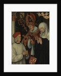 Gabriel of Eyb, Bishop of Eichstätt, with Saints Willibald and Walburga, 1520 by Anonymous