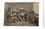 Intonarumori. Luigi Russolo and Ugo Piatti in the Studio in Milan by Anonymous