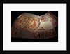 Fragment of the Fresco with Buddhas in the cupola of a grotto by Anonymous