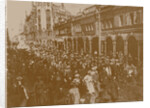 Funeral procession of Nikolai Rimsky-Korsakov in Petersburg, 1908 by Anonymous