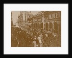 Funeral procession of Nikolai Rimsky-Korsakov in Petersburg, 1908 by Anonymous