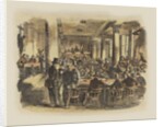 Scene at the Stock Exchange, New York In 1850, 1870s by Anonymous