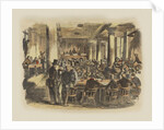 Scene at the Stock Exchange, New York In 1850, 1870s by Anonymous