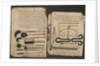 Surgical instruments. Manuscript of Al-Tasrif (The Method of Medicine) by Abulcasis, ca 1213-1223 by Anonymous