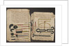 Surgical instruments. Manuscript of Al-Tasrif (The Method of Medicine) by Abulcasis, ca 1213-1223 by Anonymous