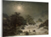Winter Night, 1857 by Anonymous
