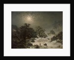 Winter Night, 1857 by Anonymous