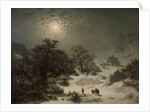 Winter Night, 1857 by Anonymous