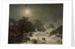 Winter Night, 1857 by Anonymous