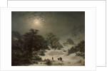 Winter Night, 1857 by Anonymous