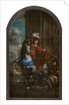 Saint Martin and a beggar, after 1650 by Anonymous