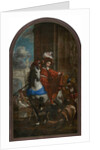 Saint Martin and a beggar, after 1650 by Anonymous