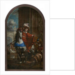 Saint Martin and a beggar, after 1650 by Anonymous