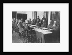 Meeting at the Headquarters (Stavka) of the Commander-in-chief of the Russian Imperial Army in Mogil by Anonymous
