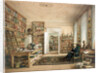 Alexander von Humboldt at his Library, 1856 by Anonymous