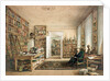 Alexander von Humboldt at his Library, 1856 by Anonymous