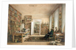 Alexander von Humboldt at his Library, 1856 by Anonymous