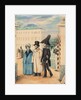 Walk (Self-portrait with father and sister), 1837 by Anonymous