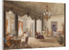 Drawing Room of Empress Alexandra Feodorovna at the Villa Butera near Palermo, 1846 by Anonymous
