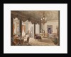 Drawing Room of Empress Alexandra Feodorovna at the Villa Butera near Palermo, 1846 by Anonymous