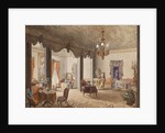 Drawing Room of Empress Alexandra Feodorovna at the Villa Butera near Palermo, 1846 by Anonymous