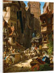 Arrival of the Stagecoach, ca 1859 by Anonymous