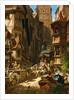 Arrival of the Stagecoach, ca 1859 by Anonymous