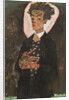 Self-Portrait with Peacock Vest Standing, 1911 by Anonymous