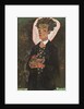 Self-Portrait with Peacock Vest Standing, 1911 by Anonymous