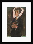 Self-Portrait with Peacock Vest Standing, 1911 by Anonymous