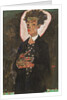 Self-Portrait with Peacock Vest Standing, 1911 by Anonymous