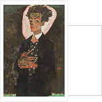 Self-Portrait with Peacock Vest Standing, 1911 by Anonymous