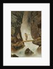 Girl Crossing a Mountain Torrent, 1880-1882 by Anonymous