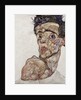 Self-Portrait with Raised Bare Shoulder, 1912 by Anonymous