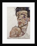 Self-Portrait with Raised Bare Shoulder, 1912 by Anonymous